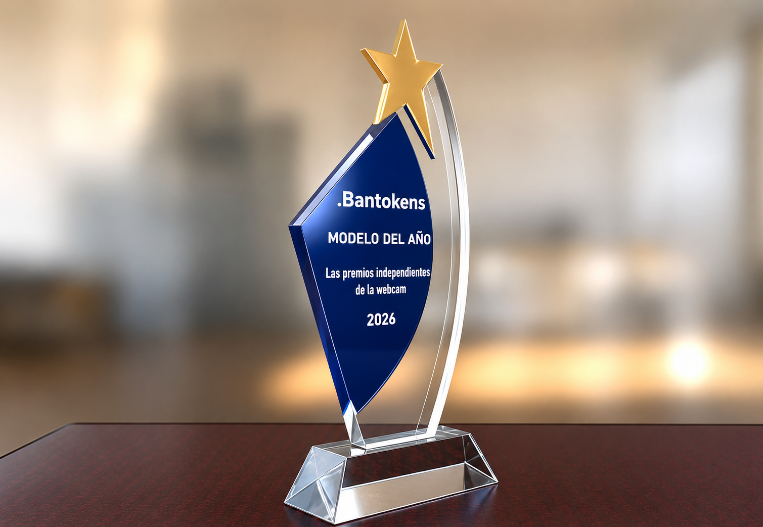 Trofeo premios Bantokens